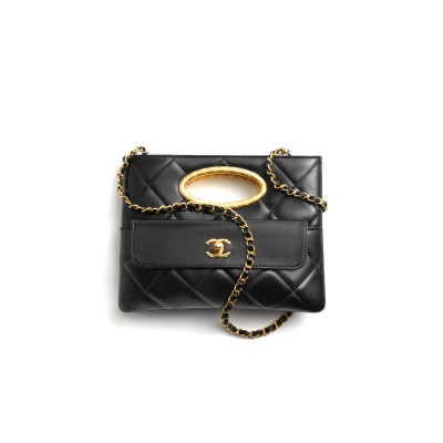 CHANEL MASTER CLUTCH LAMBSKIN & GOLD-TONE METAL AS5038 (25*19*3cm)